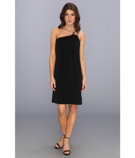 MICHAEL Michael Kors One Shoulder Dress MS48L97A22 Womens Dress (Black)