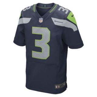 NFL Seattle Seahawks (Russell Wilson) Mens Football Home Elite Jersey   College