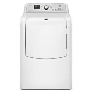 Maytag Bravos XL 7.3 cu. ft. Electric Dryer in White MEDB700BW
