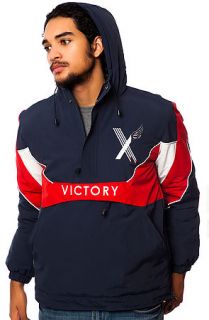 10 Deep Jacket Sidelines Pullover in Blue