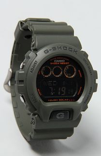 G SHOCK  The 6900 Solar Military Series Watch in Green