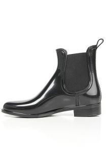 Jeffrey Campbell Boot Ankle Rainboot in Black