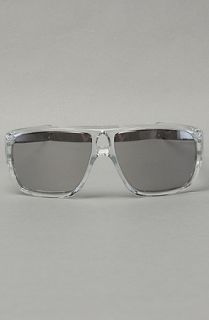 OAKLEY The Dispatch Sunglasses in Polished Clear Chrome Iridium