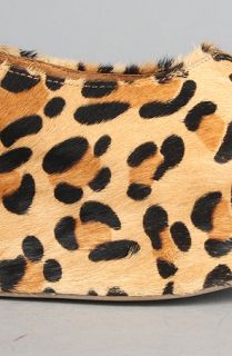 Jeffrey Campbell The BeeBee Shoe in Giant Cheetah Fur