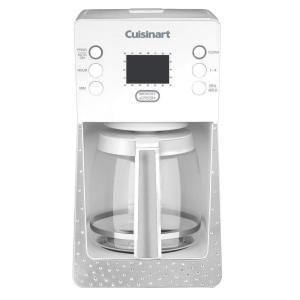 Cuisinart Crystal 14 Cup Programmable Coffeemaker in White SCC 1000W