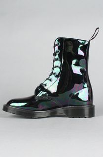 Dr. Martens The Langston Lace 8Eye Boot in Black