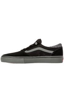 Vans Footwear Shoe x Independent Truck Co. Gilbert Crockett Pro Sneaker in Black & Grey