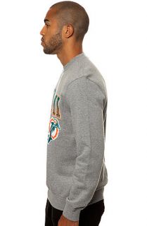Mitchell & Ness Sweatshirt Miami Dolphins Crewneck in Grey