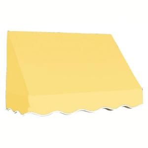 AWNTECH 35 ft. San Francisco Window/Entry Awning (56 in. H x 48 in. D) in Yellow CF44 35LY