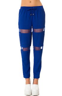 *MKL Collective Pants The Stripped Away in Royal Blue