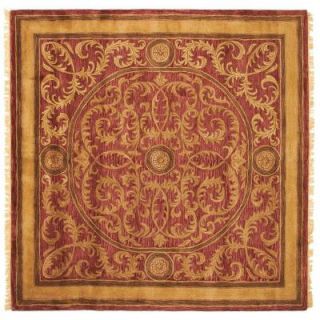 Home Decorators Collection Colette Red 7 ft. 9 in. Square Area Rug 3839425820
