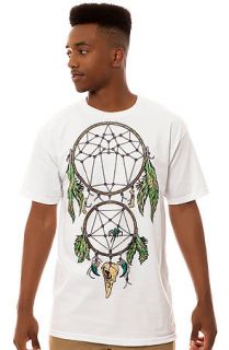 The Flying Coffin The Dream Catcher Tee in White