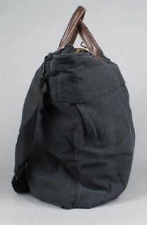 Rothco The Vintage Canvas Helmet Bag With Leather Handle in Black