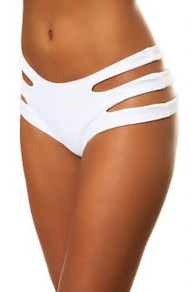 LEE + LANI Bikini Bottom Rio in White