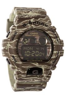 G Shock Watch GDX 6900CM in Green Tiger Camo Multi