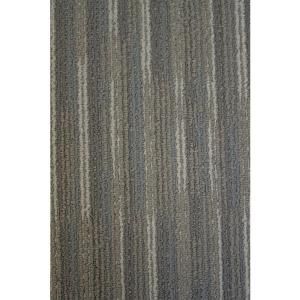 Versatile Grey 4 ft. x 6 ft. Great Tile Rug GT46H