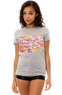 Untitled & Co The We Dont Love Them Hoes Tee in Heather Gray