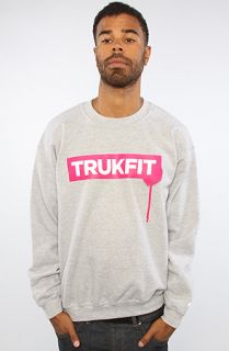 TRUKFIT The Trukfit Drip Crewneck in Gunmetal