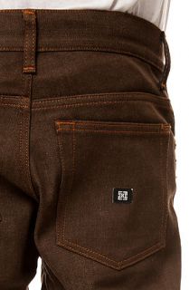 KR3W The Klassic Fit Jeans in Raw Brown