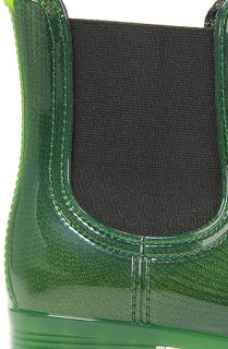Jeffrey Campbell Boot Ankle Rainboot in Green