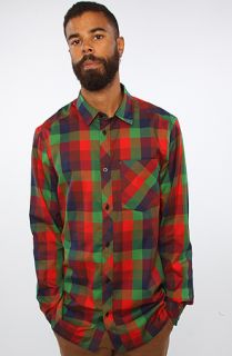 WeSC The Darcy Buttondown Shirt in Pompeian Red