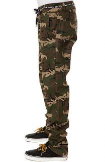 DGK Pants Working Man 3 Chino in Woodland Camo