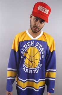 And Still x For All To Envy Vintage Golden State Warriors hockey jersey shirt NWT