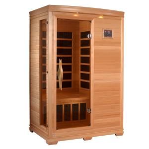 Better Life 2 Person Far Infrared Healthy Living Carbon Sauna with 7 Year Warranty Chromotherapy CD/Radio with  connection BL 3206 01