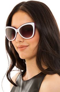 Vivienne Westwood Anglomania Sunglasses Pearly Ivory and Purple