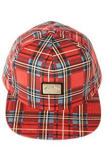 10 Deep Hat The Gold Standard 5 Panel in Red Plaid