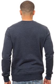 Play Cloths The Never Lose Crewneck Sweatshirt in Heather Dress Blue