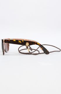 Super Sunglasses Accessories Flat Top Sunglasses in Papyrus