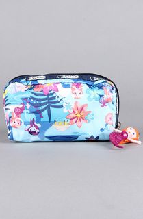 LeSportsac The Disney x LeSportsac Rectangular Cosmetic Bag With Charm in Tahitian Dreams