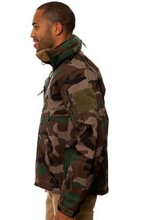 Rothco Jacket Special OPS Soft Shell in Woodland Camo Brown