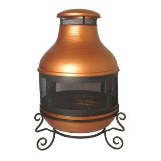Hammered Chimenea Fire Pit DISCONTINUED DS   7447