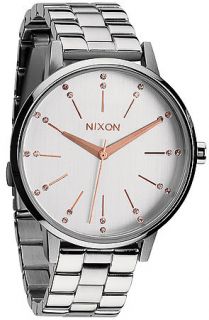Nixon Watch The Kensington with Champagne Crystal in Silver