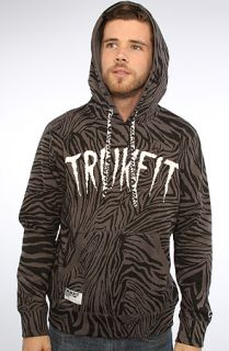 TRUKFIT The Zebra Pullover Hoody in Black