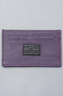 Crooks and Castles The Crooks x Saints Row Cocaine and Caviar Wallet in PurpleLimited Edition