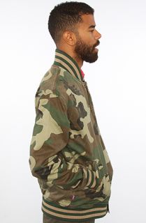 Mishka The Keep Watch Varsity Jacket in Camo