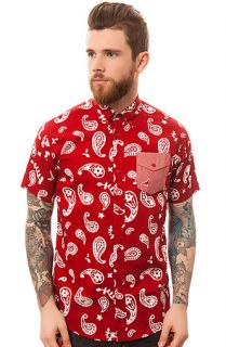 Staple The Terrapin Buttondown Shirt in Red