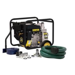 6.5 HP 2 in. Semi Trash and Water Transfer Pump with Hose Kit 66520