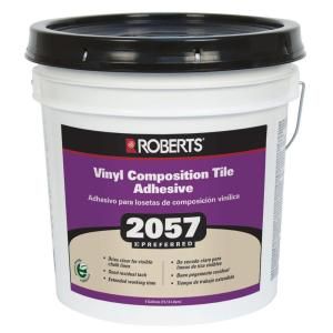 Roberts 2057 4 gal. Premium Vinyl Tile Glue Adhesive 2057 4