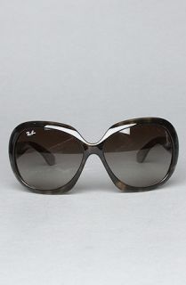 Ray Ban Sunglasses Oversized Jackie Ohh Framed Tinted Gray