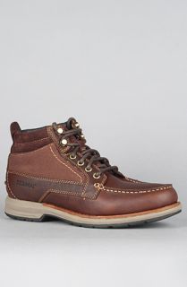 Sebago The Concord Mid Boot in Dark Brown Leather