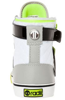 Radii The Straight Jacket VLC Sneaker inGray White and Volt