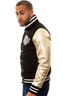 Joyrich Jacket Rich Team Varsity in Black and Gold