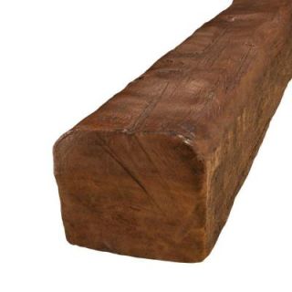 American Pro Decor 7 1/2 in. x 6 5/8 in. x 13 ft. Hand Hewn Faux Wood Beam 5APD10004