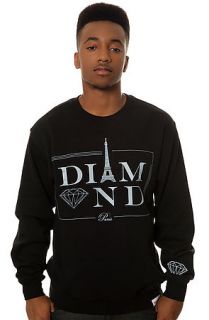 Diamond Supply Co. Sweatshirt Paris Crewneck in Black