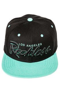 Young and Reckless Hat Og Reckless in Black and Teal