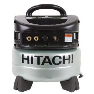 Hitachi 6 Gal. Oil Free Pancake Compressor EC510